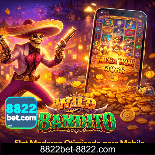 8822BET slot Wild Bandito PG Soft estilo moderno