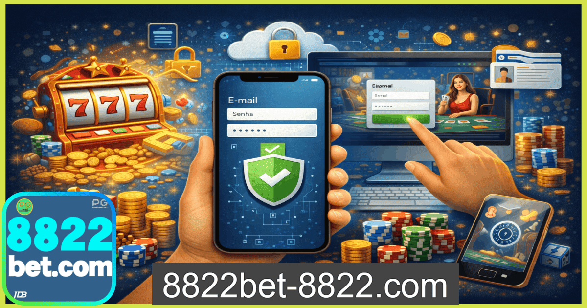 Cadastro 8822BET Brasil com registro rápido, seguro e acesso completo à plataforma